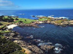 Cypress Point 16th Bay And Beach